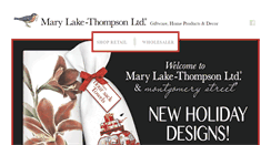 Desktop Screenshot of marylakethompson.com